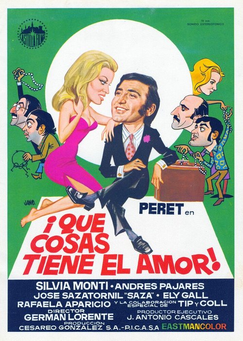 Смотреть фильм Какая любовь! / ¡Qué cosas tiene el amor! (1973) онлайн в хорошем качестве SATRip