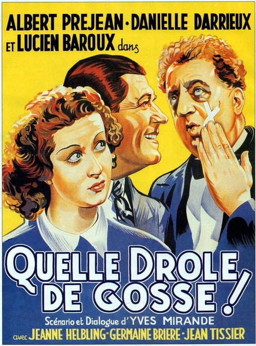 Смотреть фильм Какая смешная девчонка / Quelle drôle de gosse! (1934) онлайн в хорошем качестве SATRip