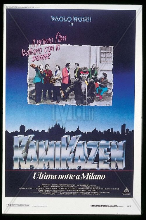 Смотреть фильм Камикадзе — последняя ночь в Милане / Kamikazen: Ultima notte a Milano (1988) онлайн в хорошем качестве SATRip