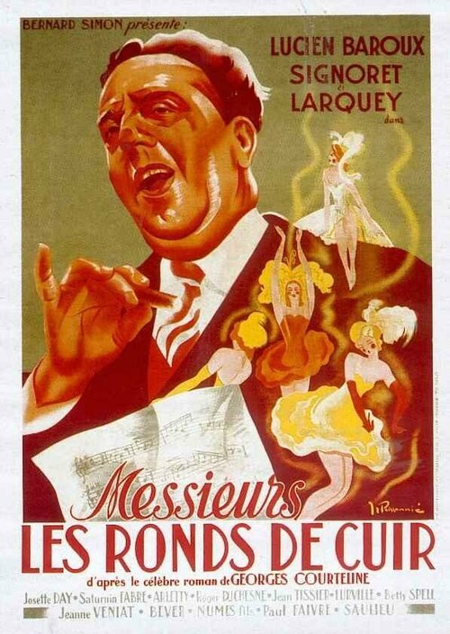 Смотреть фильм Канцелярские крысы / Messieurs les ronds de cuir (1959) онлайн в хорошем качестве SATRip