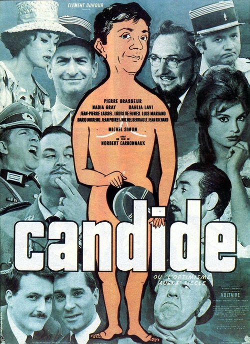 Смотреть фильм Кандид или оптимизм / Candide ou l'optimisme au XXe siècle (1960) онлайн в хорошем качестве SATRip