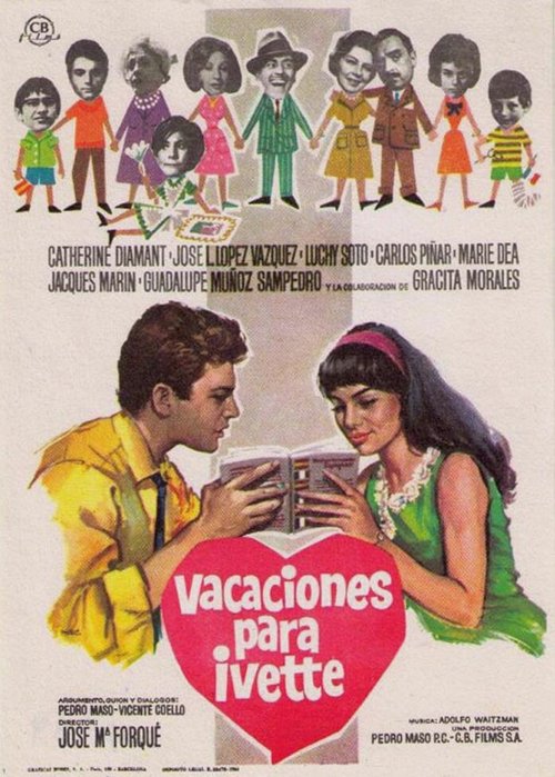 Смотреть фильм Каникулы для Иветт / Vacaciones para Ivette (1964) онлайн в хорошем качестве SATRip