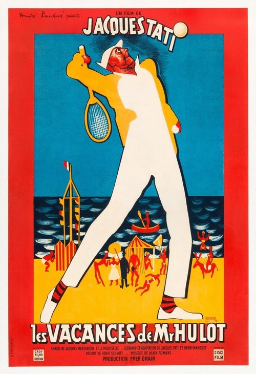 Смотреть фильм Каникулы господина Юло / Les vacances de Monsieur Hulot (1953) онлайн в хорошем качестве SATRip