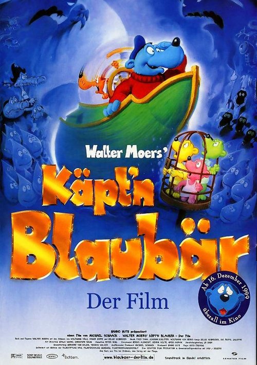 Смотреть фильм Капитан Блаубар / Käpt'n Blaubär - Der Film (1999) онлайн в хорошем качестве HDRip