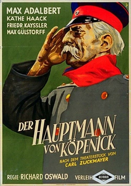 Смотреть фильм Капитан из Кёпеника / Der Hauptmann von Köpenick (1931) онлайн в хорошем качестве SATRip