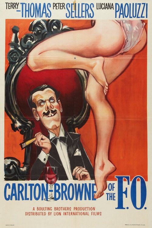 Смотреть фильм Карлтон Браун — дипломат / Carlton-Browne of the F.O. (1959) онлайн в хорошем качестве SATRip