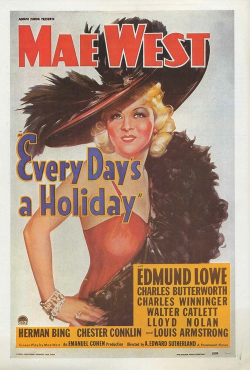 Смотреть фильм Каждый день — праздник / Every Day's a Holiday (1937) онлайн в хорошем качестве SATRip