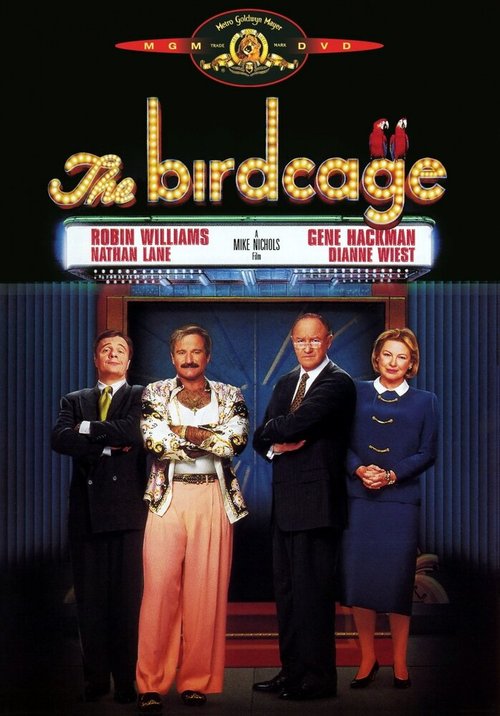 Смотреть фильм Клетка для пташек / The Birdcage (1996) онлайн в хорошем качестве HDRip