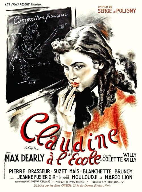 Смотреть фильм Клодина в школе / Claudine à l'école (1937) онлайн в хорошем качестве SATRip