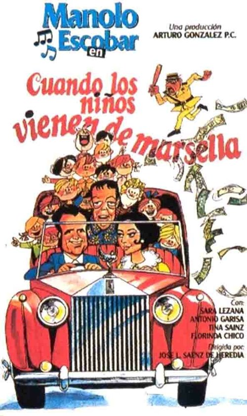 Смотреть фильм Когда дети приедут из Марселя / Cuando los niños vienen de Marsella (1974) онлайн в хорошем качестве SATRip