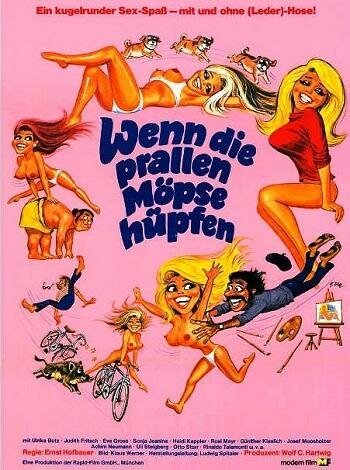 Смотреть фильм Когда крепкие груди выпрыгивают наружу / Wenn die prallen Möpse hüpfen (1974) онлайн в хорошем качестве SATRip
