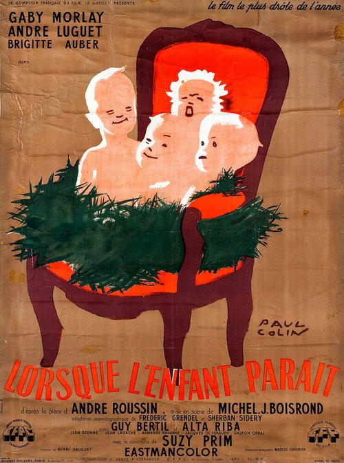 Смотреть фильм Когда появляется ребенок / Lorsque l'enfant paraît (1956) онлайн в хорошем качестве SATRip