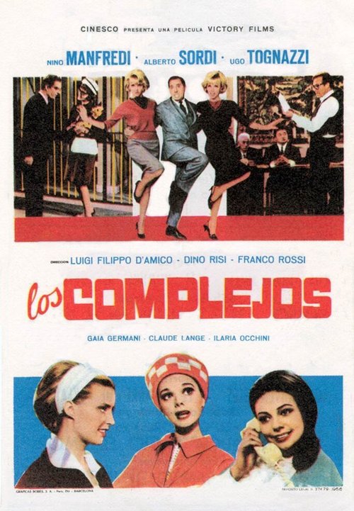 Смотреть фильм Комплексы / I complessi (1965) онлайн в хорошем качестве SATRip
