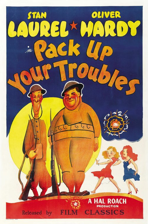 Смотреть фильм Кончай свои проблемы / Pack Up Your Troubles (1932) онлайн в хорошем качестве SATRip