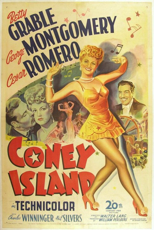 Смотреть фильм Кони-Айленд / Coney Island (1943) онлайн в хорошем качестве SATRip