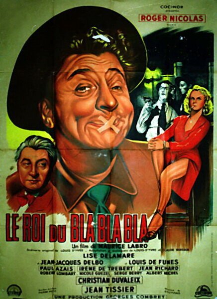 Смотреть фильм Король трёпа / Le roi du bla bla bla (1950) онлайн в хорошем качестве SATRip
