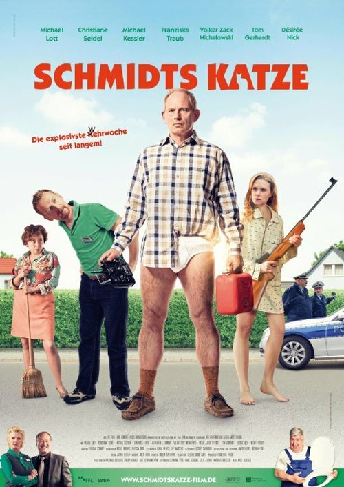 Смотреть фильм Кошка Шмидта / Schmidts Katze (2015) онлайн в хорошем качестве HDRip