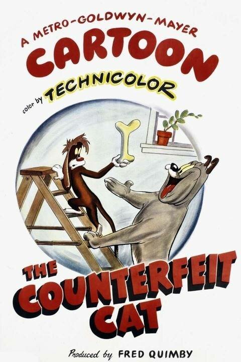 Смотреть фильм Кот-обманщик / The Counterfeit Cat (1949) онлайн 