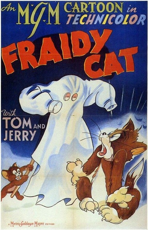 Смотреть фильм Кот-трусишка / Fraidy Cat (1942) онлайн 