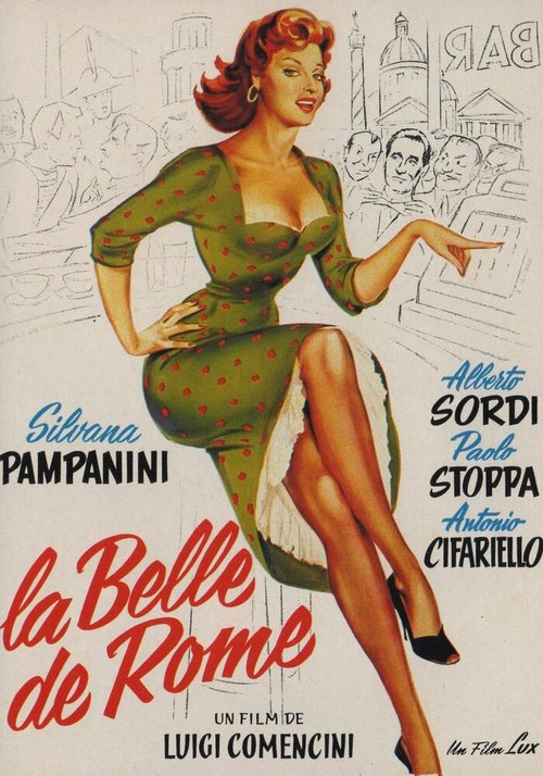Смотреть фильм Красавица-римлянка / La bella di Roma (1955) онлайн в хорошем качестве SATRip