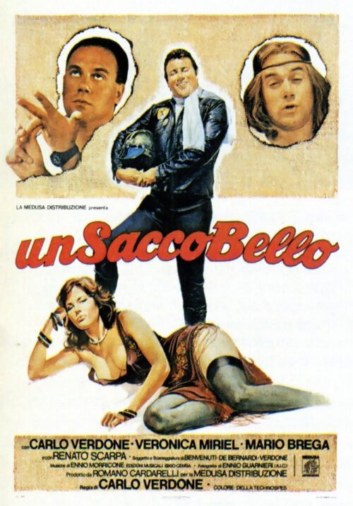 Смотреть фильм Красивый мешок / Un sacco bello (1980) онлайн в хорошем качестве SATRip