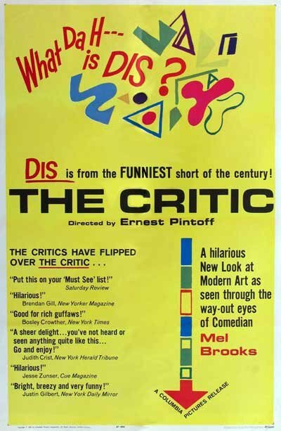 Смотреть фильм Критик / The Critic (1963) онлайн 