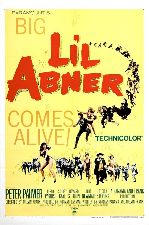 Смотреть фильм Крошка Абнер / Li'l Abner (1959) онлайн в хорошем качестве SATRip