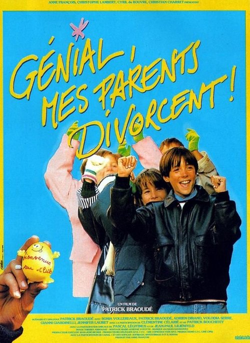 Смотреть фильм Круто, мои родители развелись! / Génial, mes parents divorcent! (1991) онлайн в хорошем качестве HDRip