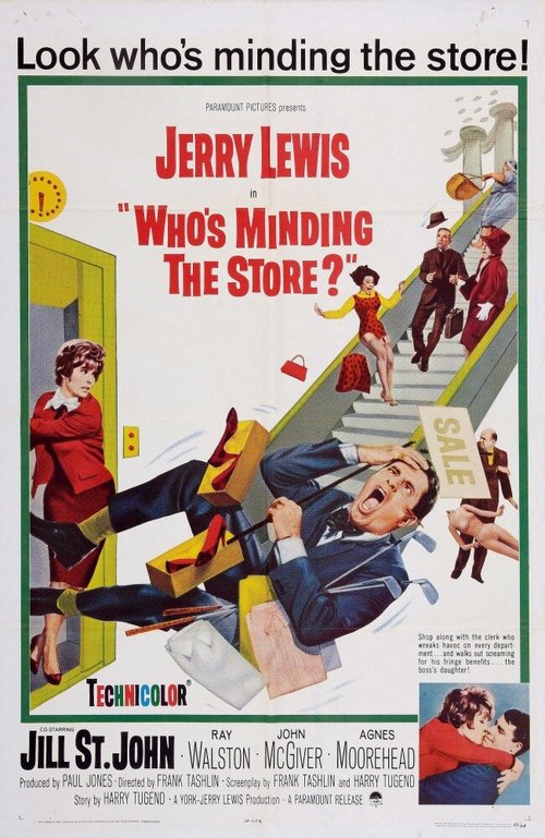 Смотреть фильм Кто позаботится о магазине? / Who's Minding the Store? (1963) онлайн в хорошем качестве SATRip