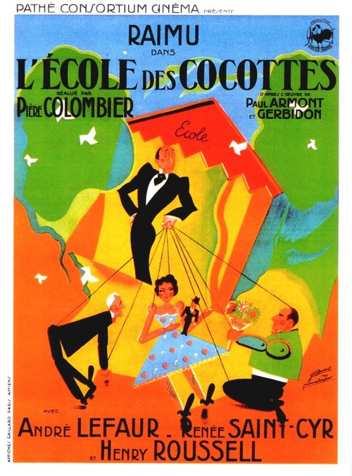 Смотреть фильм L'école des cocottes (1935) онлайн в хорошем качестве SATRip