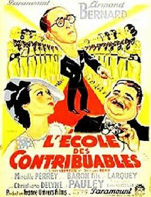 Смотреть фильм L'école des contribuables (1934) онлайн в хорошем качестве SATRip