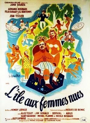 Смотреть фильм L'île aux femmes nues (1952) онлайн в хорошем качестве SATRip