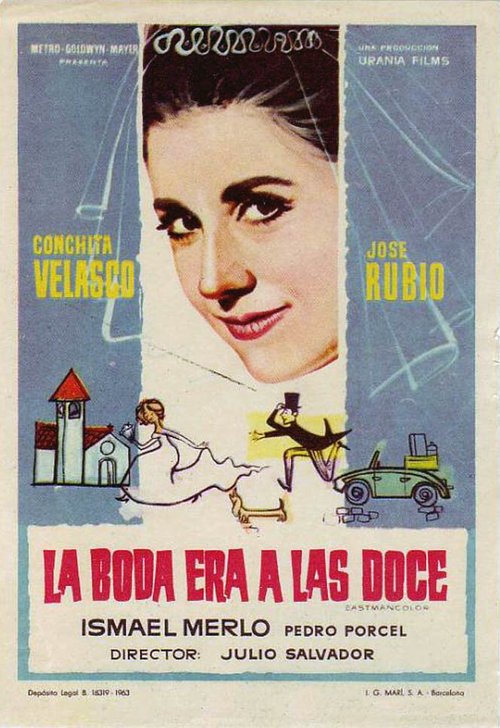 Смотреть фильм La boda era a las doce (1964) онлайн в хорошем качестве SATRip