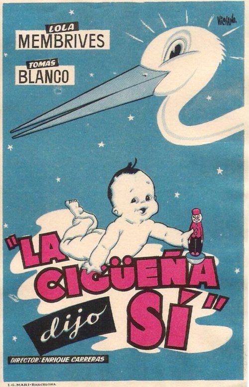 Смотреть фильм La cigüeña dijo sí (1955) онлайн в хорошем качестве SATRip