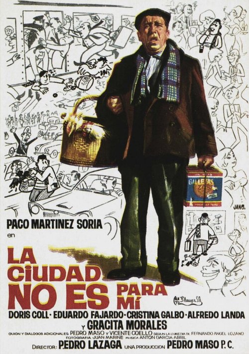 Смотреть фильм La ciudad no es para mí (1966) онлайн в хорошем качестве SATRip