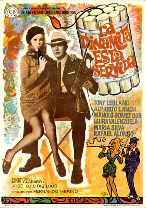 Смотреть фильм La dinamita está servida (1968) онлайн в хорошем качестве SATRip