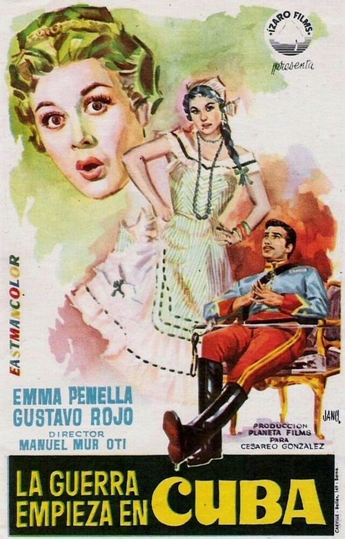 Смотреть фильм La guerra empieza en Cuba (1957) онлайн в хорошем качестве SATRip