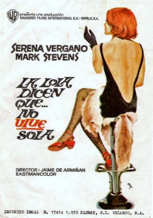 Смотреть фильм La Lola, dicen que no vive sola (1970) онлайн в хорошем качестве SATRip