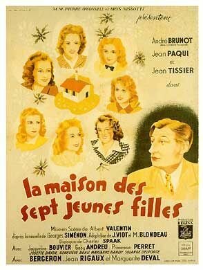 Смотреть фильм La maison des sept jeunes filles (1942) онлайн в хорошем качестве SATRip