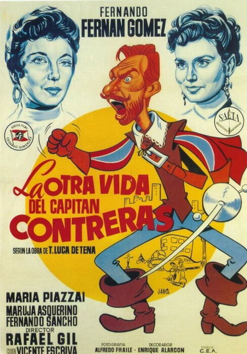 Смотреть фильм La otra vida del capitán Contreras (1955) онлайн в хорошем качестве SATRip