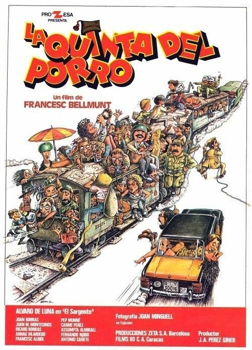 Смотреть фильм La quinta del porro (1981) онлайн в хорошем качестве SATRip