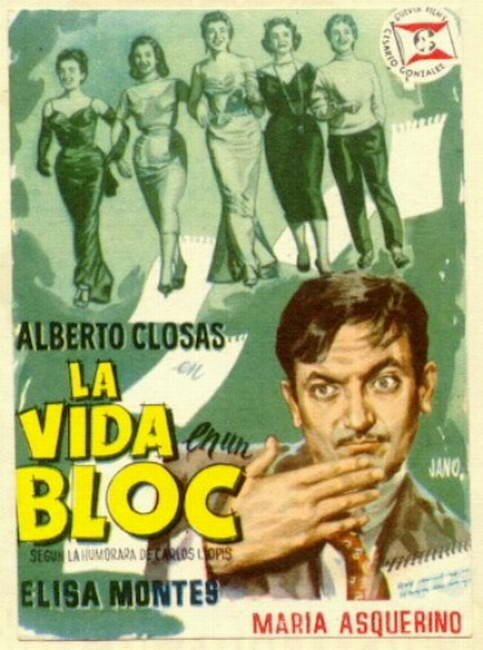 Смотреть фильм La vida en un bloc (1956) онлайн в хорошем качестве SATRip