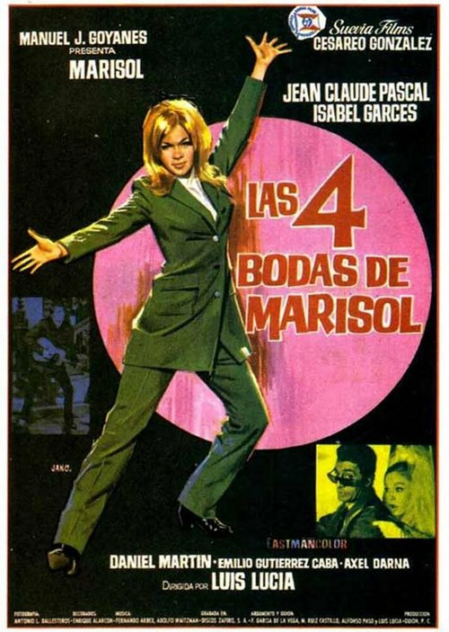 Смотреть фильм Las 4 bodas de Marisol (1967) онлайн в хорошем качестве SATRip