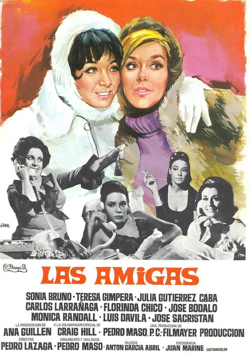 Смотреть фильм Las amigas (1969) онлайн в хорошем качестве SATRip