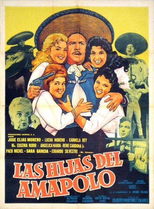 Смотреть фильм Las hijas del Amapolo (1962) онлайн в хорошем качестве SATRip