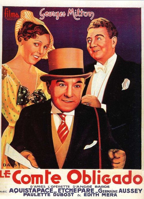 Смотреть фильм Le comte Obligado (1934) онлайн в хорошем качестве SATRip