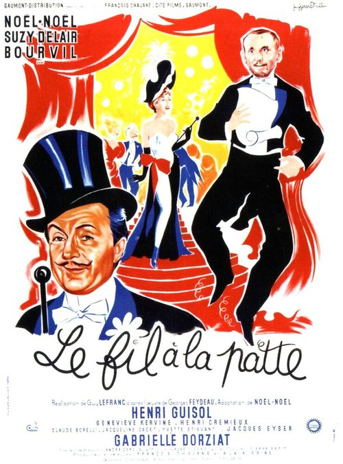 Смотреть фильм Le fil à la patte (1954) онлайн в хорошем качестве SATRip