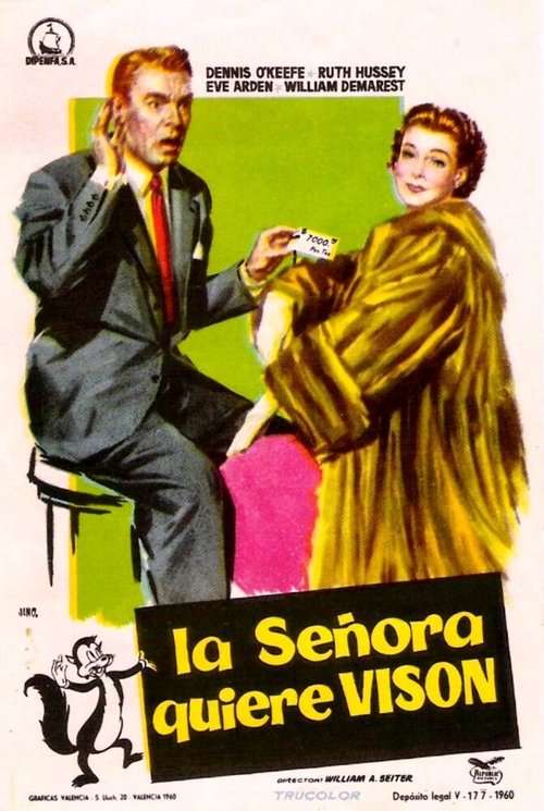 Смотреть фильм Леди хочет норку / The Lady Wants Mink (1953) онлайн в хорошем качестве SATRip