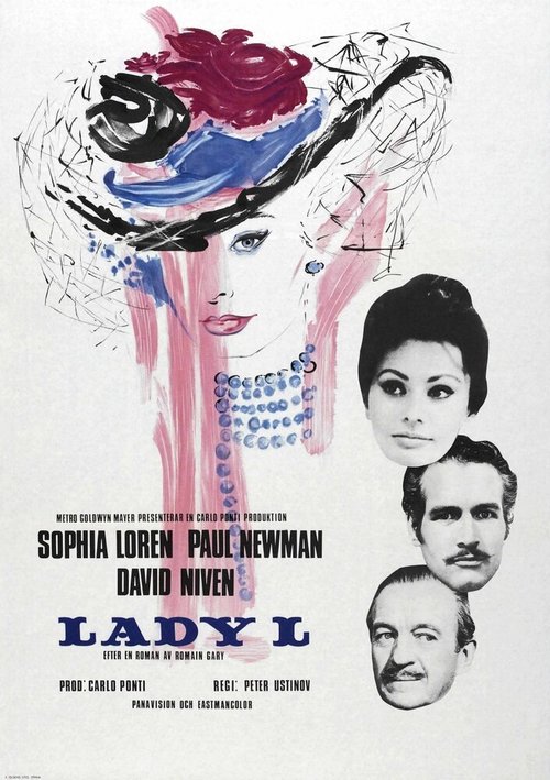 Смотреть фильм Леди Л / Lady L (1965) онлайн в хорошем качестве SATRip