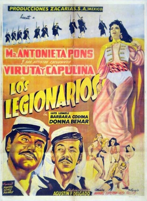 Смотреть фильм Легионеры / Los legionarios (1958) онлайн в хорошем качестве SATRip
